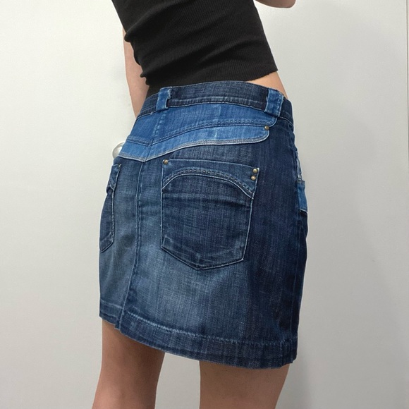 Citizens Of Humanity Dresses & Skirts - Citizens Of Humanity Vintage Y2K Denim Mini Skirt Size 28